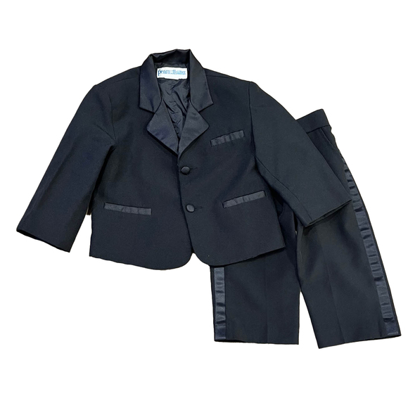Peanut Butter Collection Boys Black Special Occasion Outfit size: 2T - Picture 1 of 2